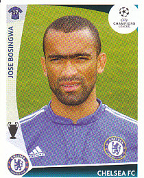 Jose Bosingwa Chelsea samolepka UEFA Champions League 2009/10 #211